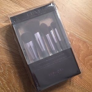 Sephora Collection Luxe Brush Set + Case (new)